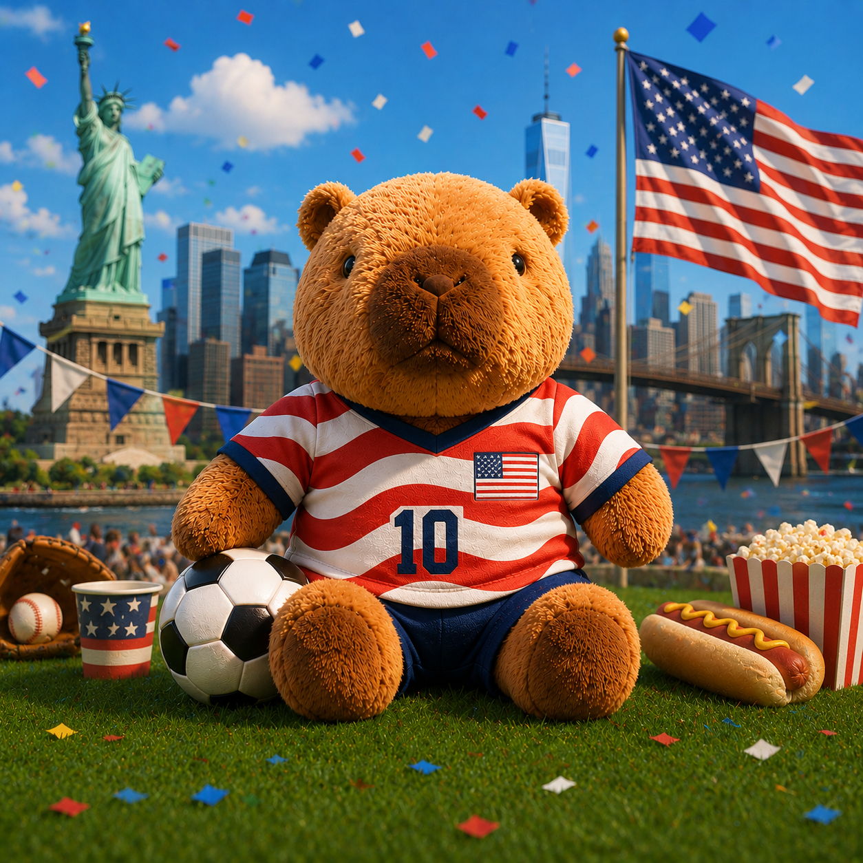 CapyCup | Boîte surprise de porte-clés en peluche