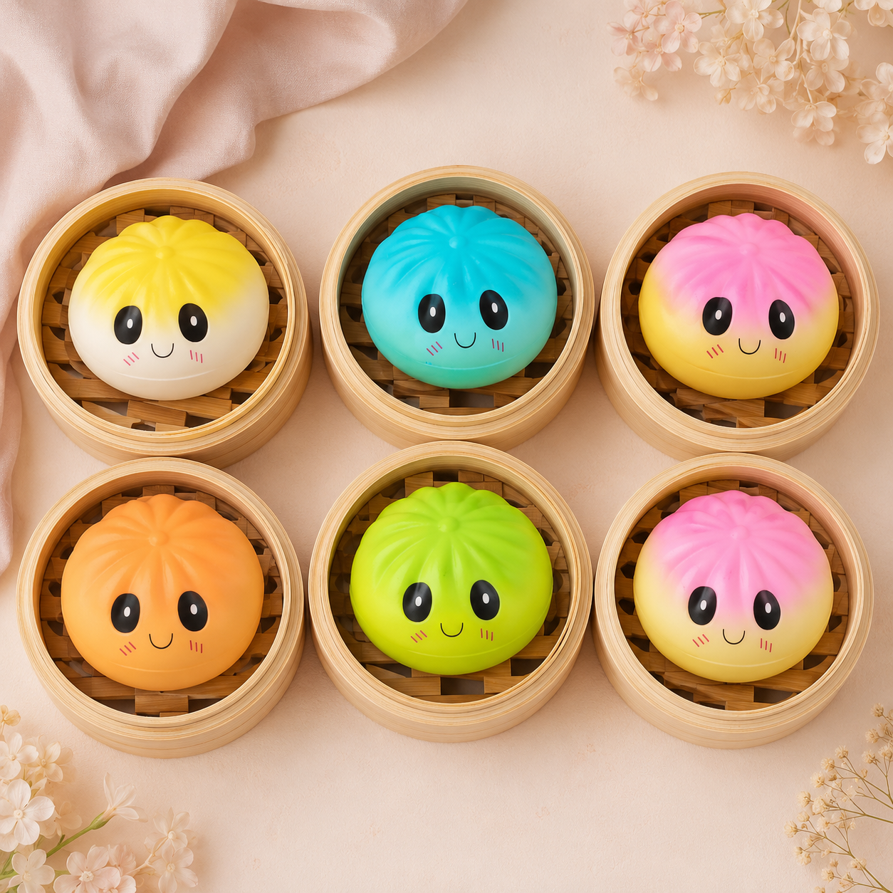 Pastel Dumpling Squishy — Boîte mystère surprise