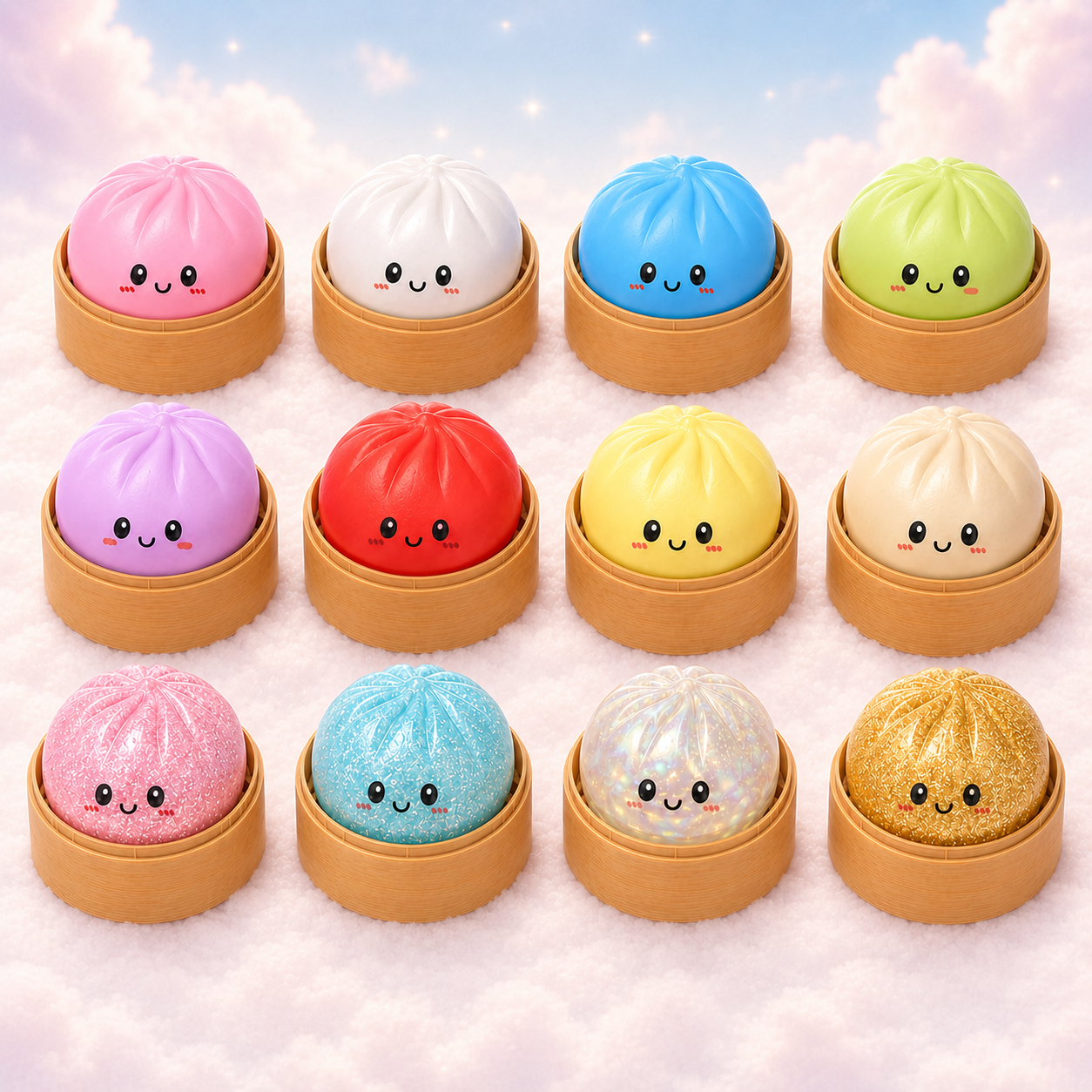 Dumpling Squishy — Boîte Mystère Surprise