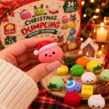Christmas Dumpling Squishy Advent Calendar