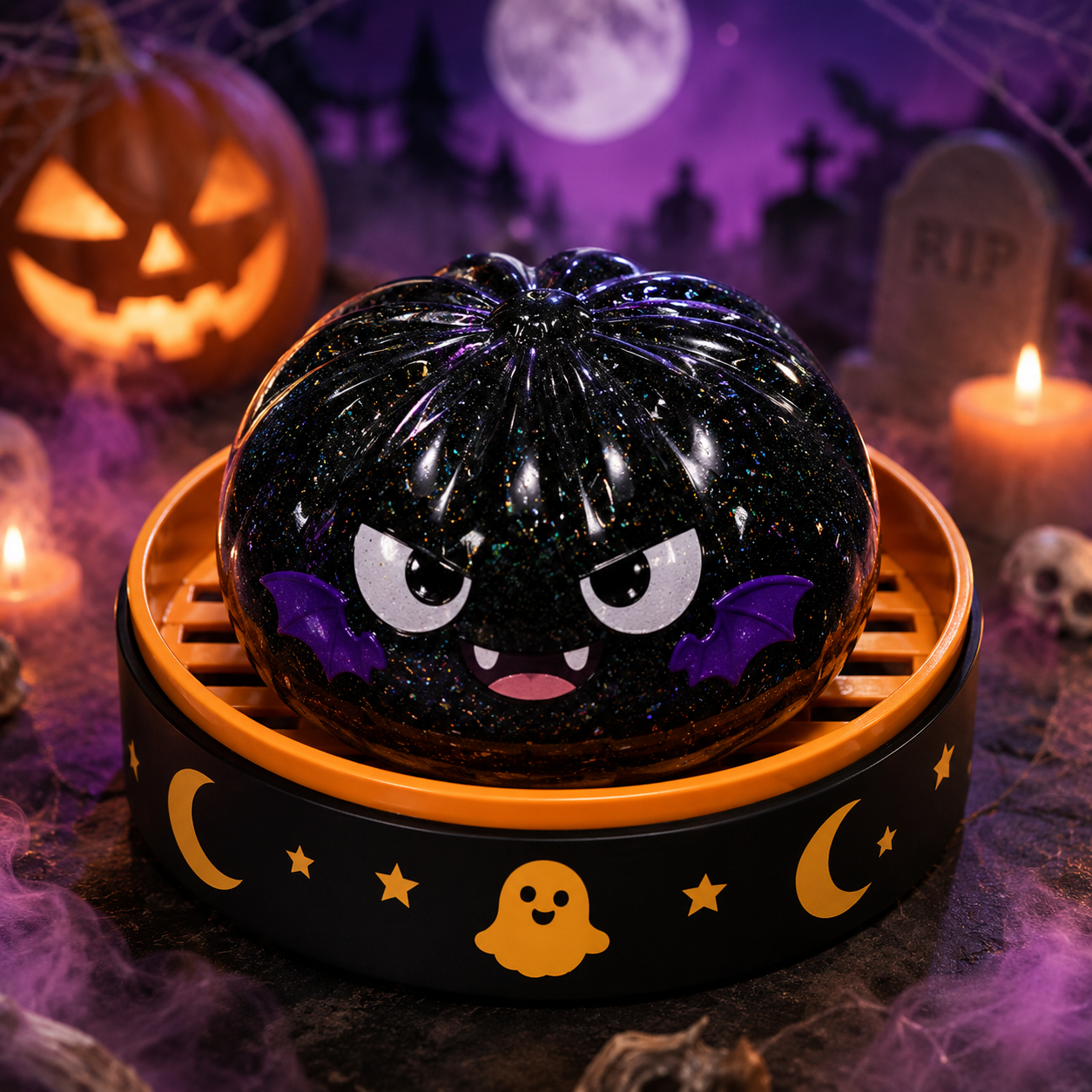 Soft slow-rise Halloween squishy