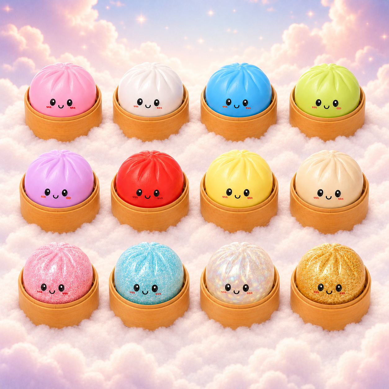 Dumpling Squishy — Boîte Mystère Surprise