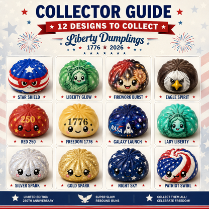 Boule anti-stress Liberty Dumpling - Boîte surprise mystère