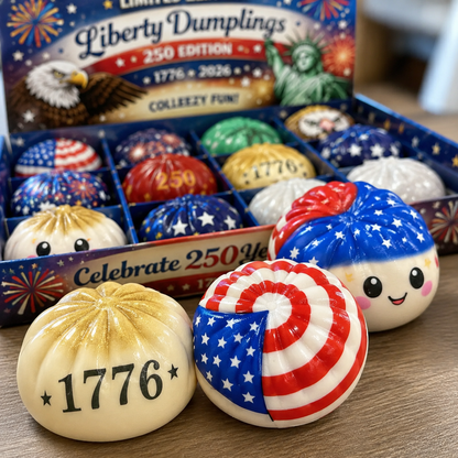 Boule anti-stress Liberty Dumpling - Boîte surprise mystère
