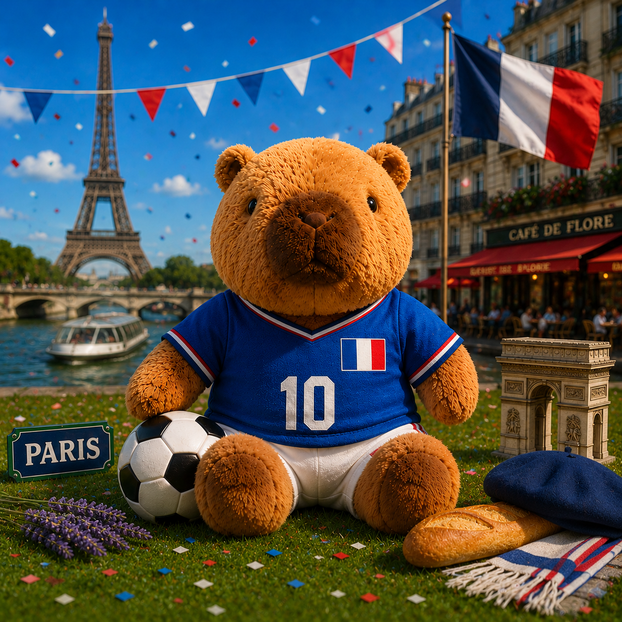 CapyCup | Boîte surprise de porte-clés en peluche