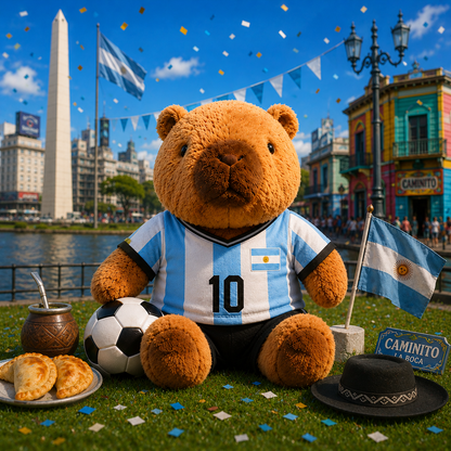 CapyCup | Boîte surprise de porte-clés en peluche