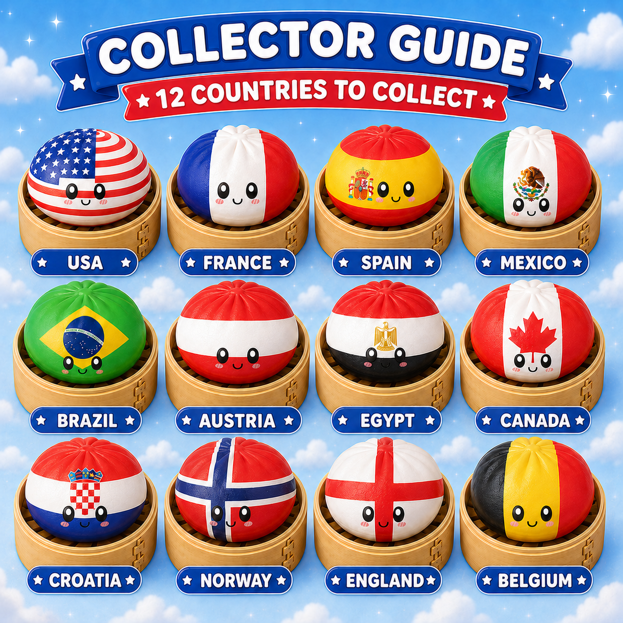 Dumpling Squishy Cup — Mystery Blind Box