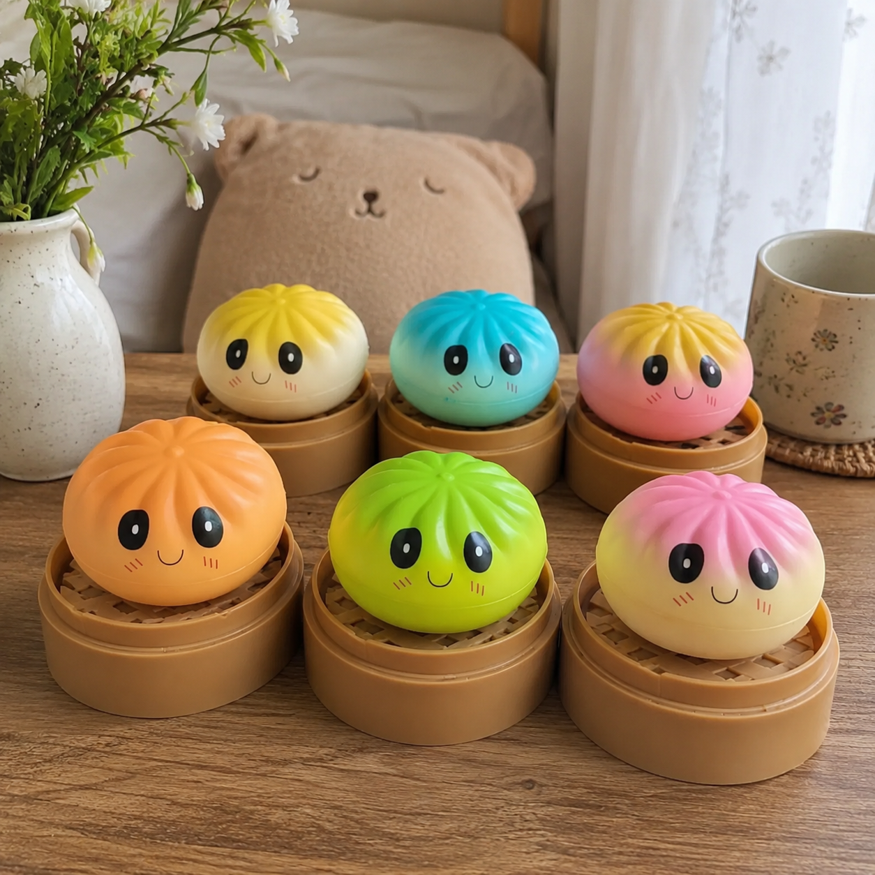 Pastel Dumpling Squishy — Boîte mystère surprise
