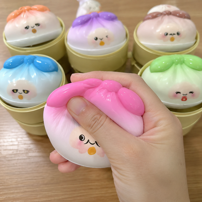 Bow Dumpling Squishy — Boîte mystère surprise