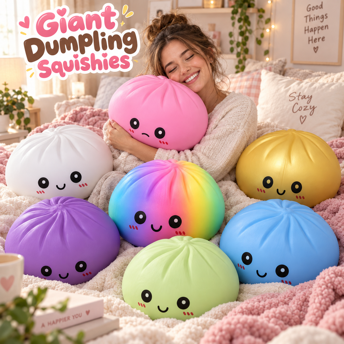 Giant Dumpling Squishy - Mystery Blind Box